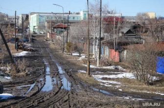 в Кургане не смогли отремонтировать дорогу