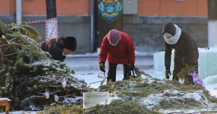 Распространение коронавируса в Новый год