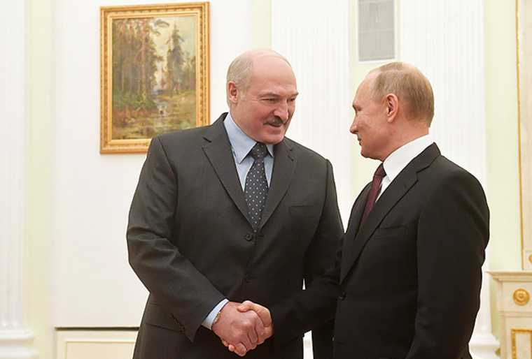 встреча Путина и Лукашенко