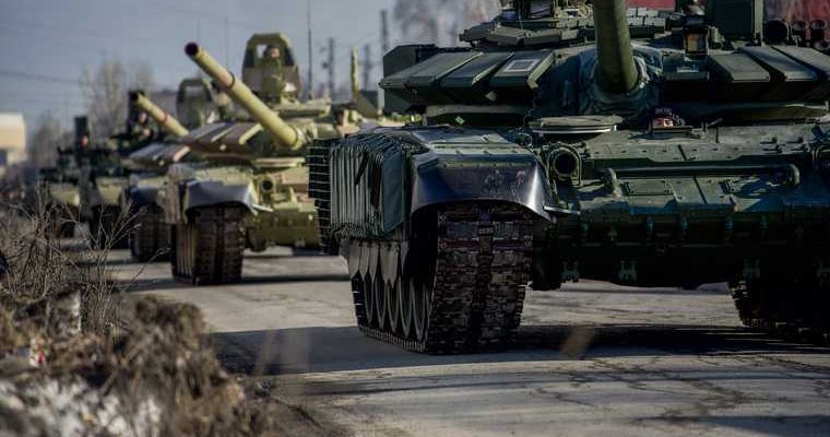 парад военной техники Вторчермет Екатеринбург 6 апреля