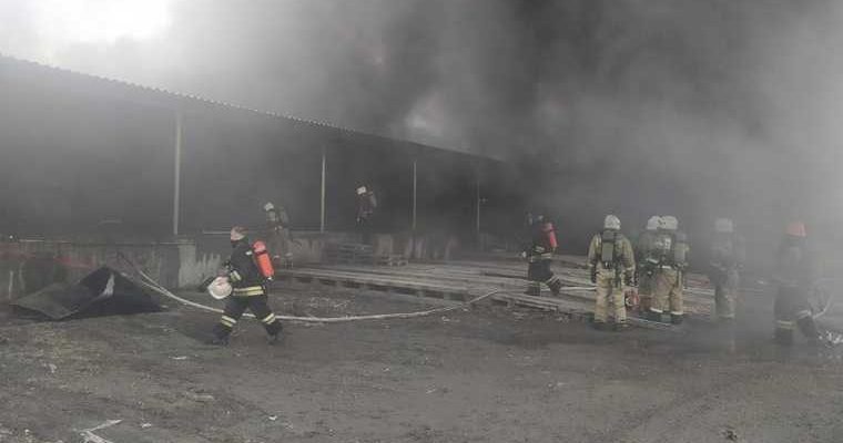 пожар Уралмаш завод склад