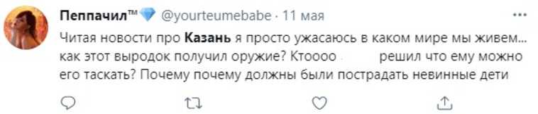 Пользователей соцсетей разгневала трагедия в Казани. «Это все ваш интернет»