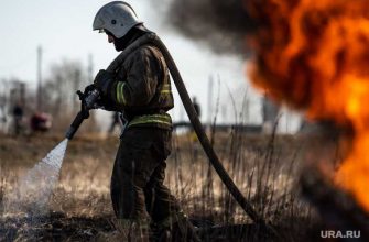 пожар Курганская область село Белозерское пожар